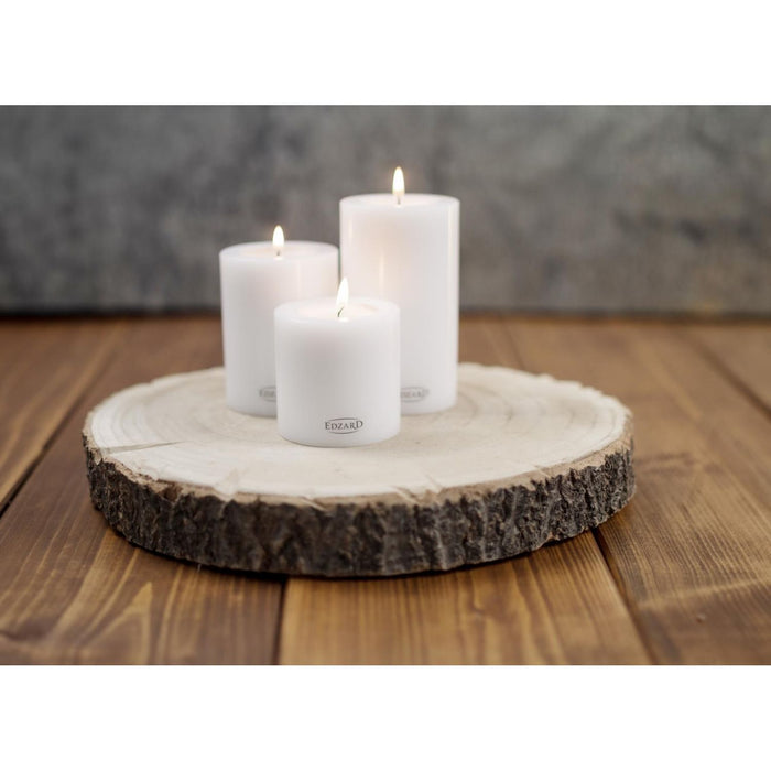 EDZARD Teelichthalter Cornelius Ø 6 cm 3erSet H6/8/11 cm