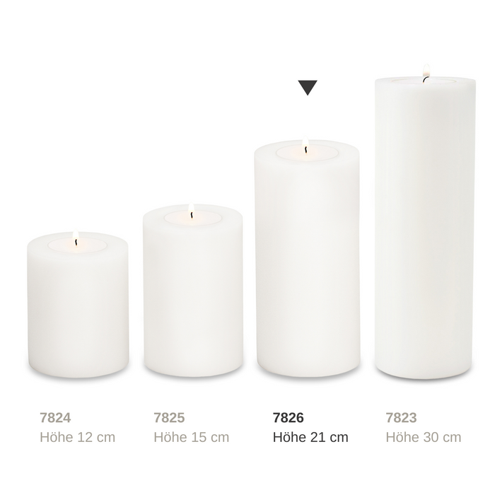 EDZARD Teelichthalter Cornelius Ø 10 cm / H 21 cm