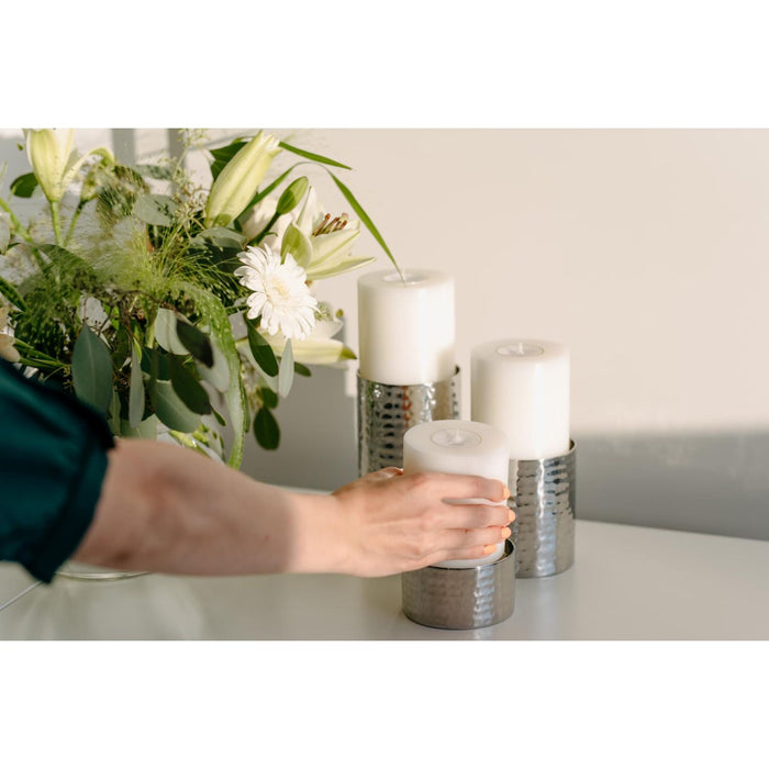 EDZARD Teelichthalter Cornelius Ø 8 cm / H 12 cm