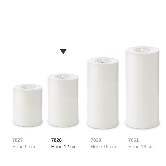 EDZARD Teelichthalter Cornelius Ø 8 cm / H 12 cm