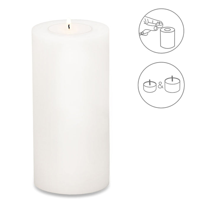 EDZARD Teelichthalter Cornelius Ø 8 cm / H 15 cm