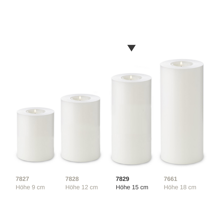 EDZARD Teelichthalter Cornelius Ø 8 cm / H 15 cm