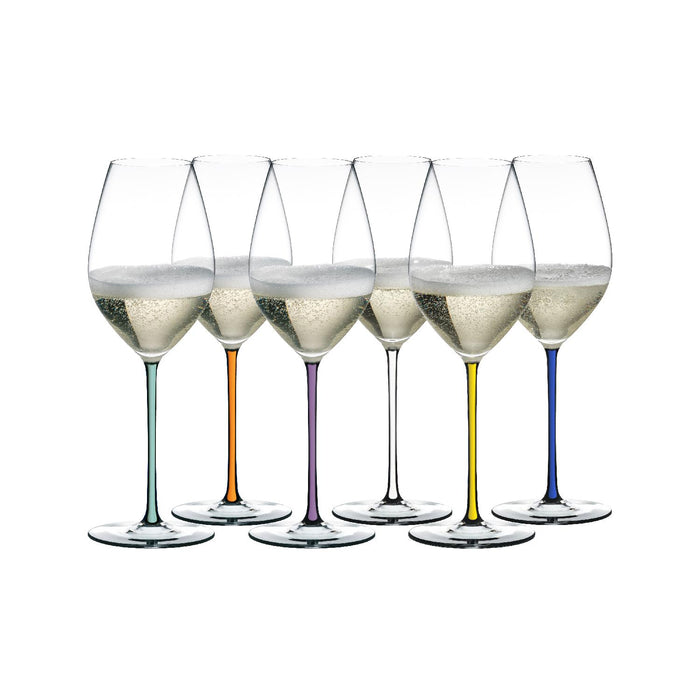 RIEDEL Fatto a Mano Champagner Weinglas, 6er Set