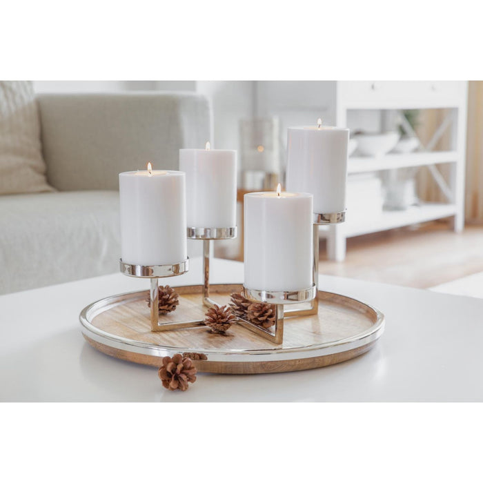 EDZARD Adventskranz Pamplona H 14 cm