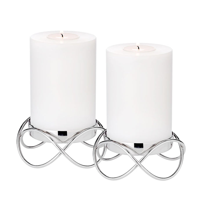 EDZARD 2er Set Kerzenhalter Bastia H 4.5 cm