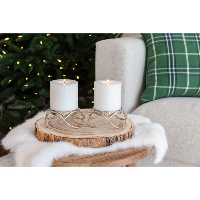 EDZARD 2er Set Kerzenhalter Bastia H 4.5 cm