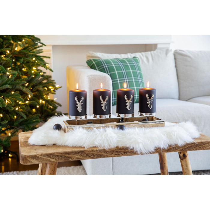 EDZARD Adventskerzenhalter Lille H 9 cm