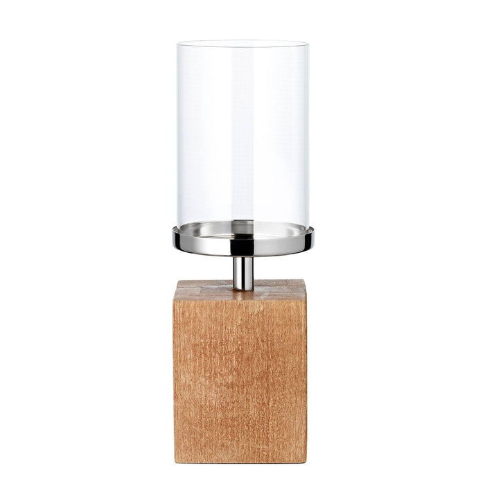EDZARD Kerzenhalter Meo mit Glas H 31,5 cm
