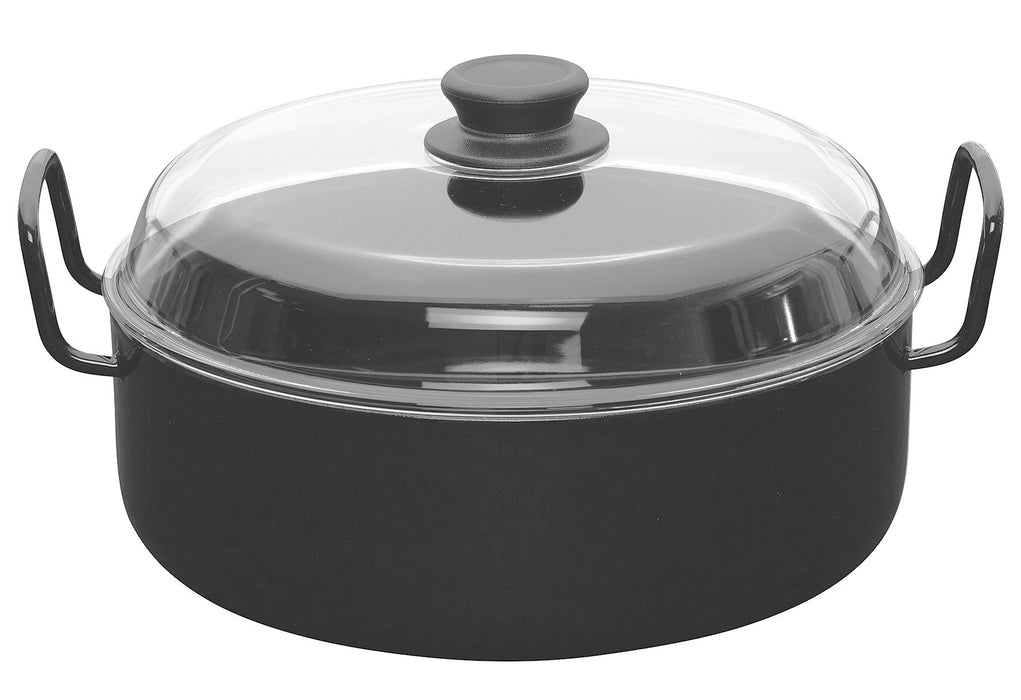 Schmorpfanne Omas Ø28 mit Glasdeckel