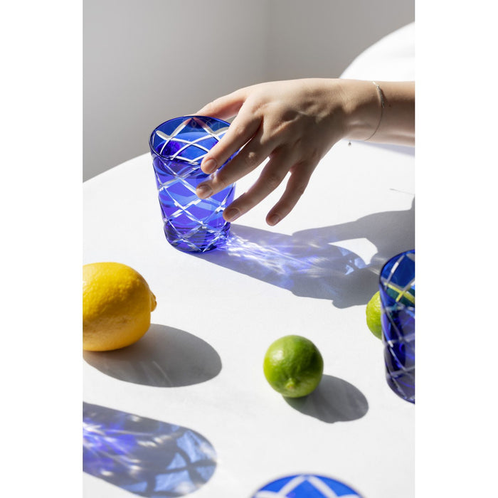 EDZARD Becher Dio blau 6er Satz H 10 cm