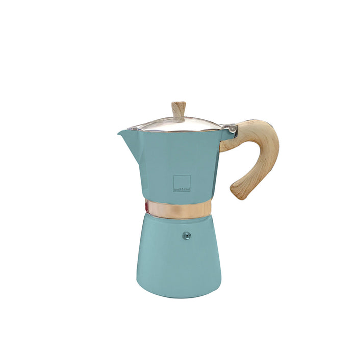 Gnali & Zani Venezia - Espressokocher, blau, 3
