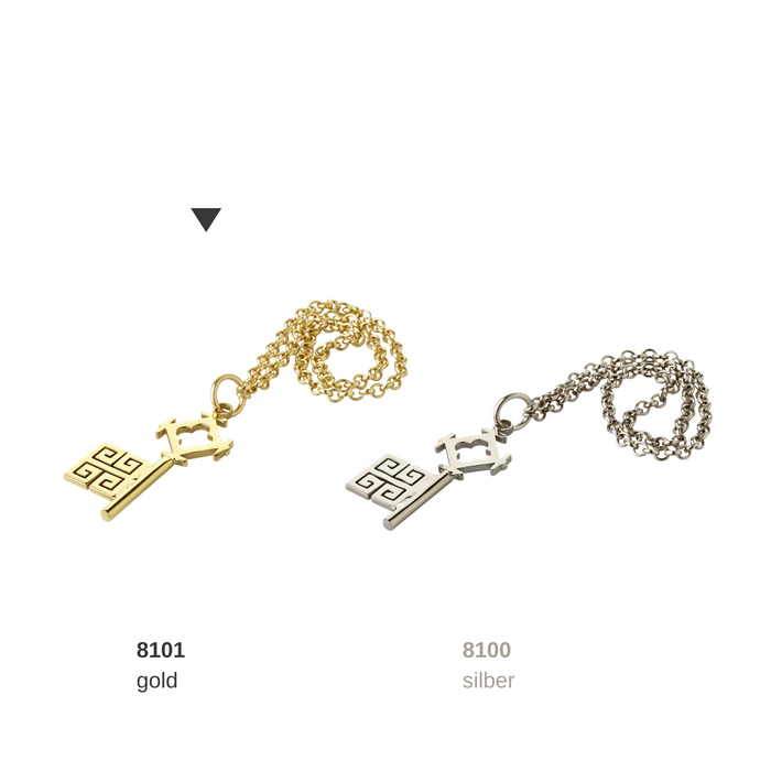 EDZARD Bremer Schlüssel, gold 4,5 cm