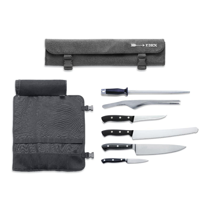 Dick Textil-Rolltasche 6-tlg.