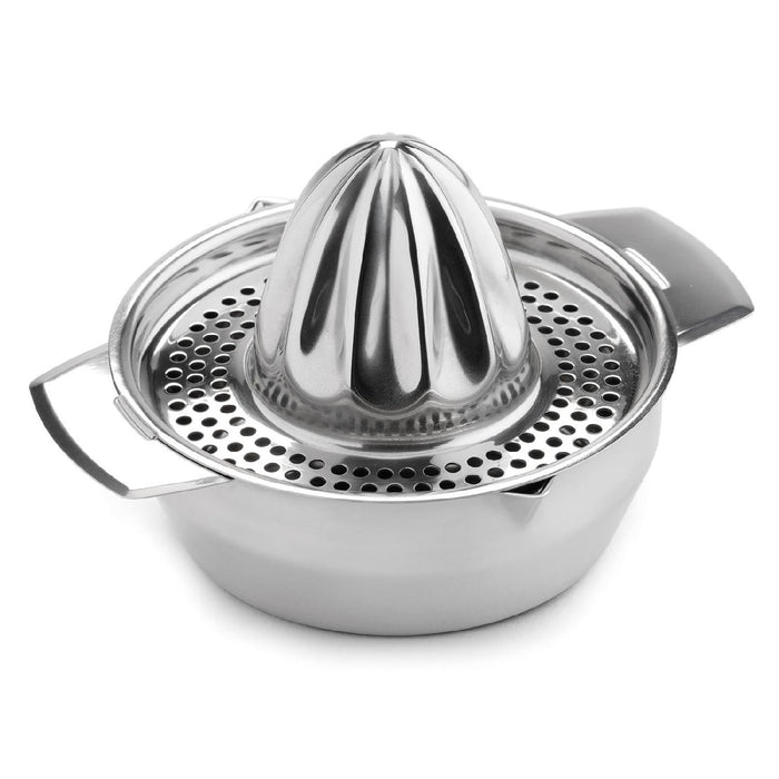 Zitruspresse mit tiefer Auffangschale