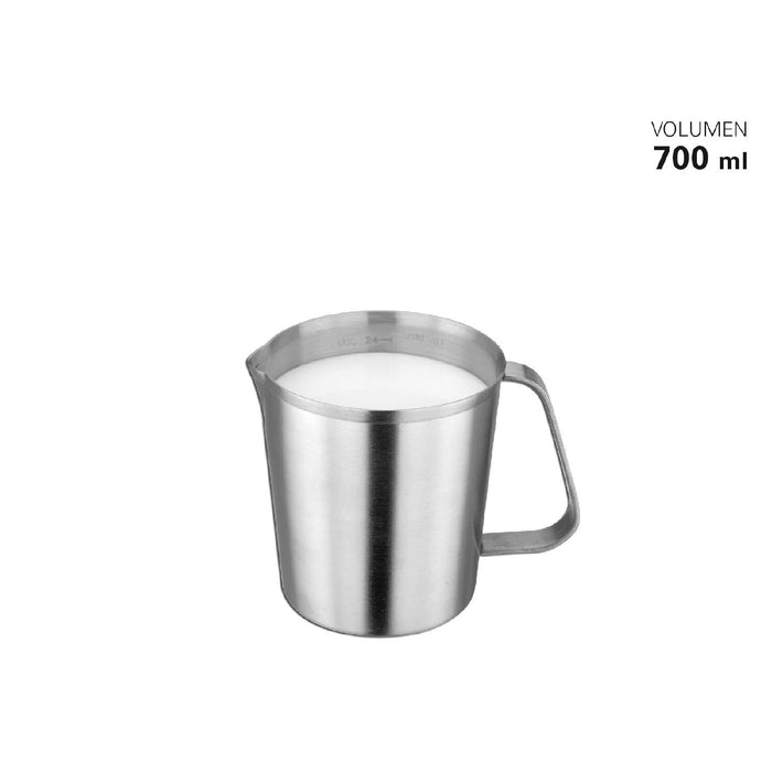 Messbecher Edelstahl satiniert 700 ml