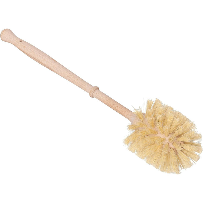 WC Bürste, Kosmetex Holz Klobürste mit WC Ständer aus Buchenholz, Bürste-Standard
