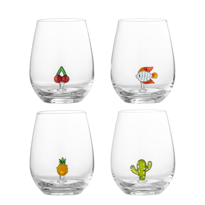 Bloomingville Misa Trinkglas, Multipack, Klar, Glas