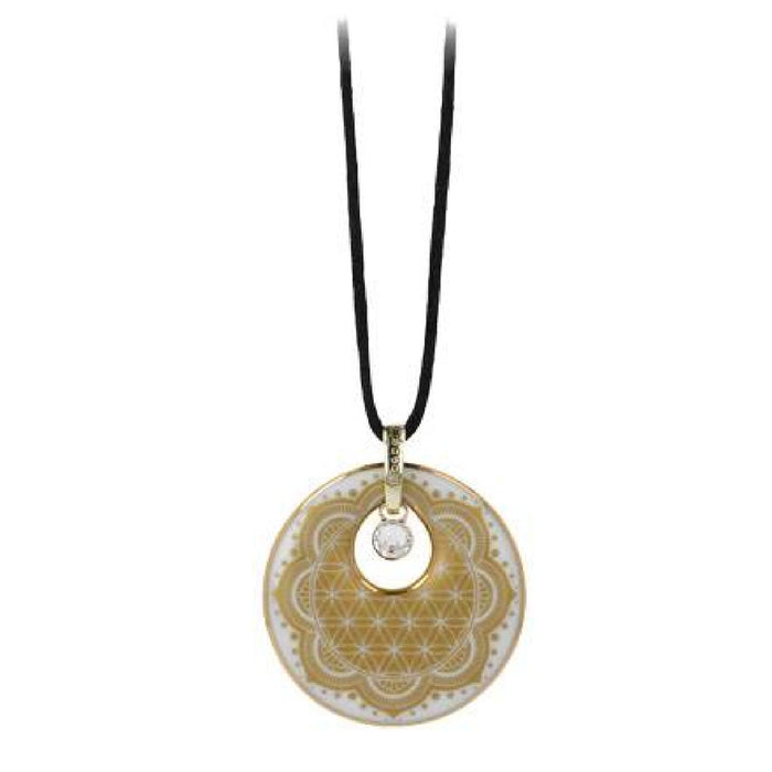 Goebel Yin Yang Blume des Lebens -  - Halskette