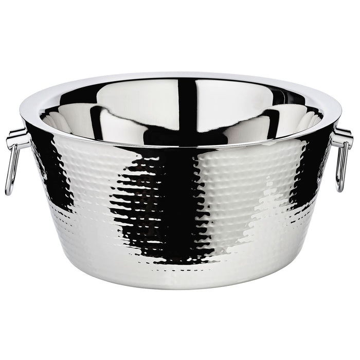 EDZARD Sektkühler Ontario gehämmert Ø 38 cm