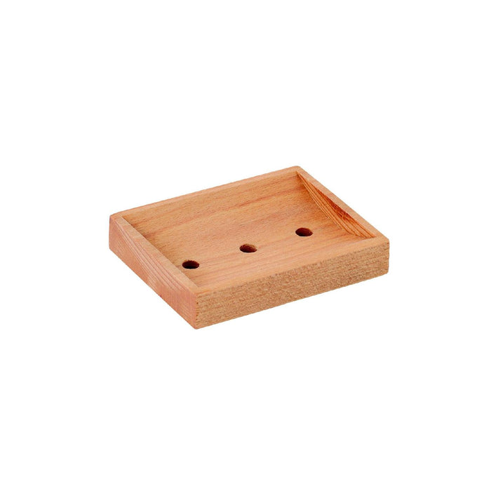 Redecker Seifenschale, Buche, geölt, eckig