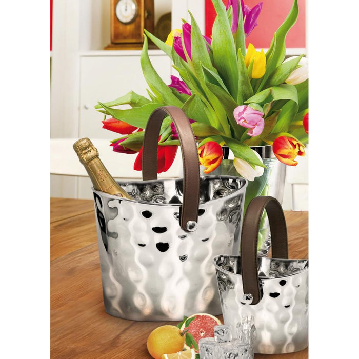 EDZARD Eiseimer Gilbert gehämmert H 23 cm