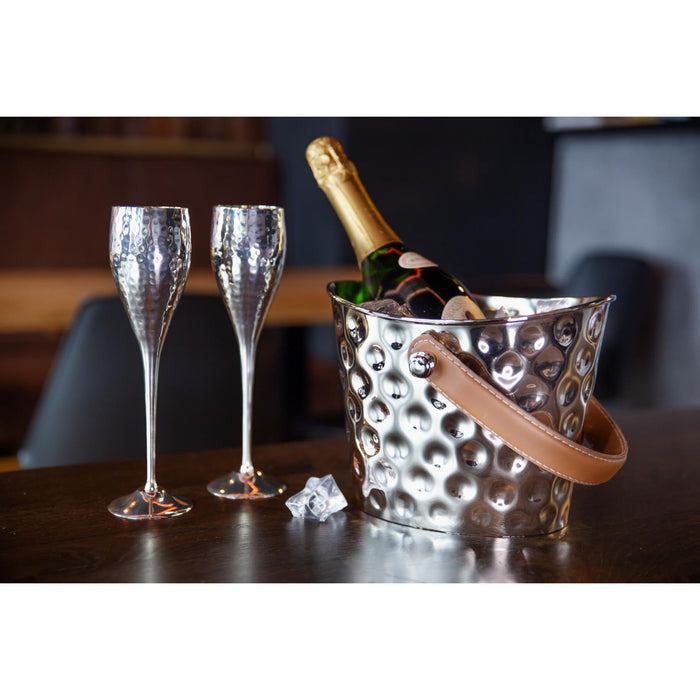 EDZARD Eiseimer Gilbert gehämmert H 17 cm