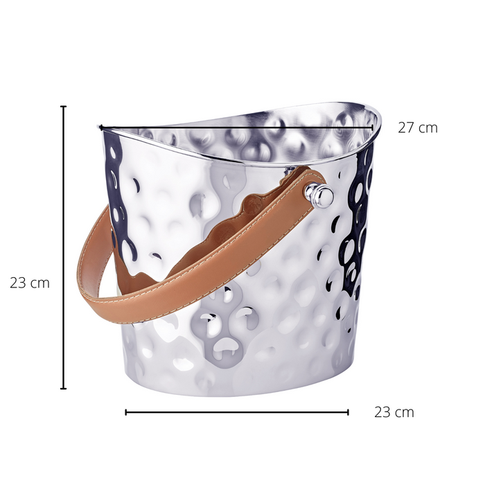 EDZARD Eiseimer Gilbert gehämmert H 23 cm