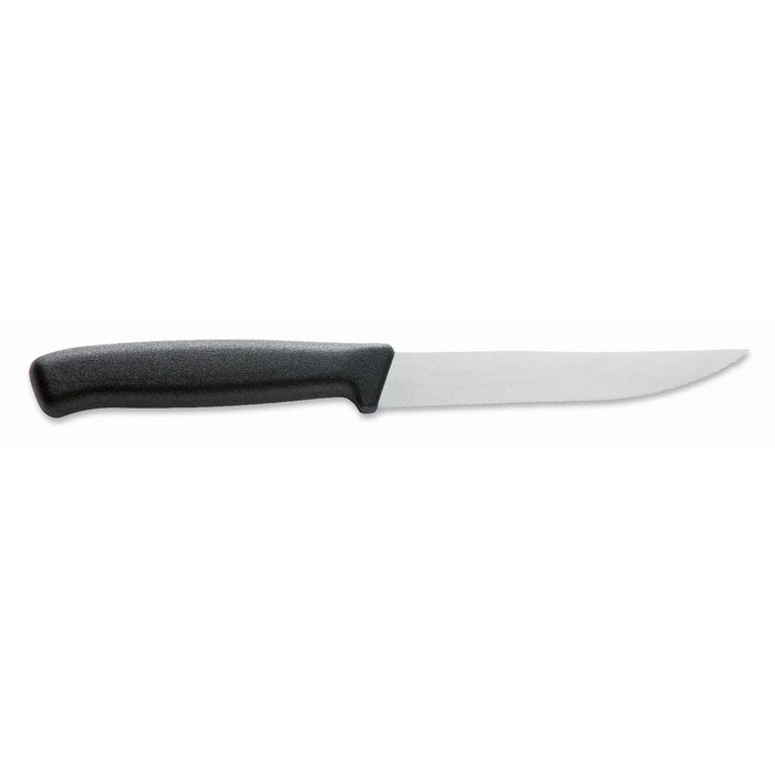 Dick Pizza- /Steakmesser 12cm Wellenschliff schwarz