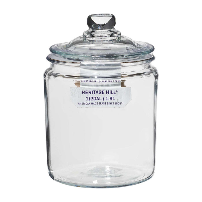 Anchor Hocking Vorratsglas Heritage Hill 2,25 L mit Glasdeckel