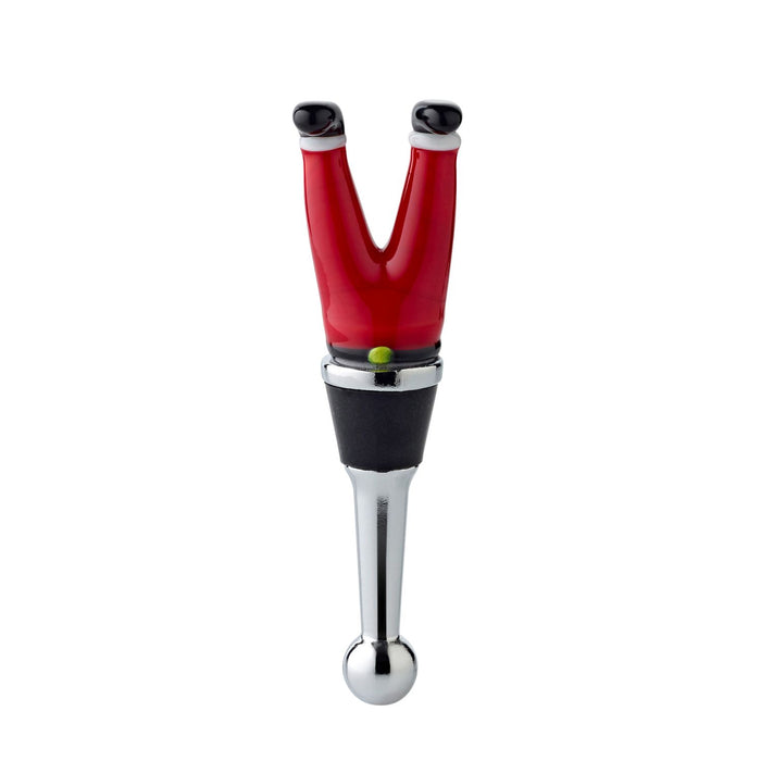 EDZARD Flaschenverschluss Weihnachtsmannbein H 10 cm