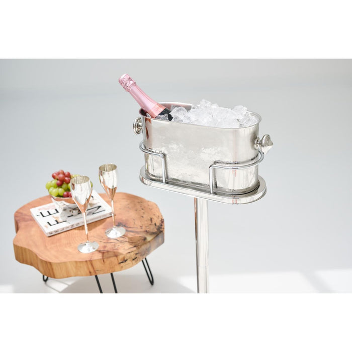 EDZARD Weinkühler auf Ständer Leo H 79 cm