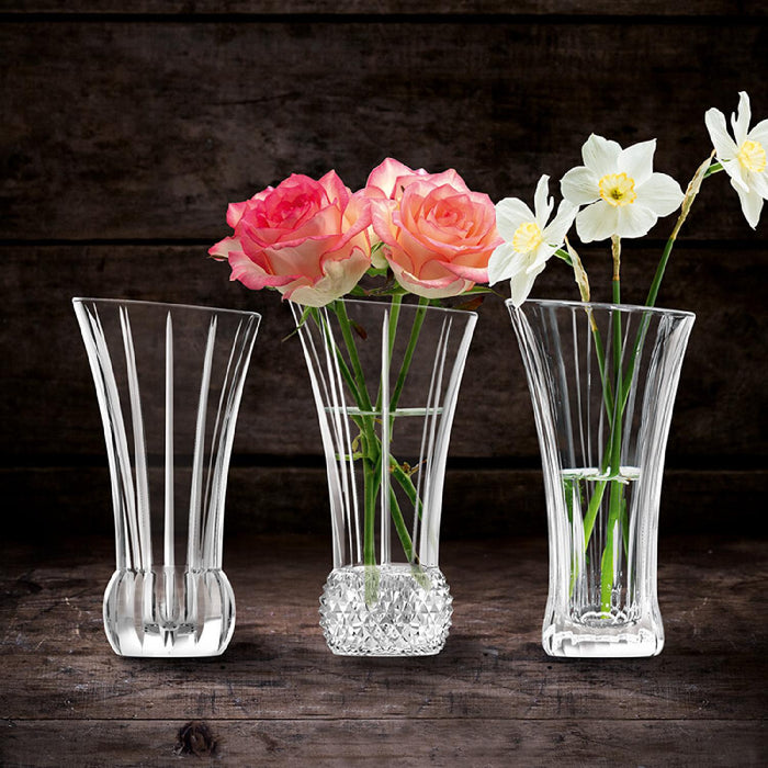 Nachtmann, 3-teiliges Tischvasen-Set, Kristallglas Spring