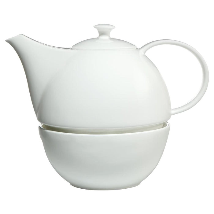 Goebel Geschirr klassisch Teekanne mit Stövchen - Teekanne mit Stövchen