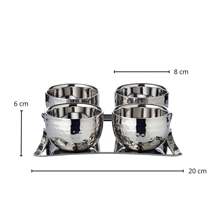 EDZARD Eiscremeset Madeleine 20x20 cm