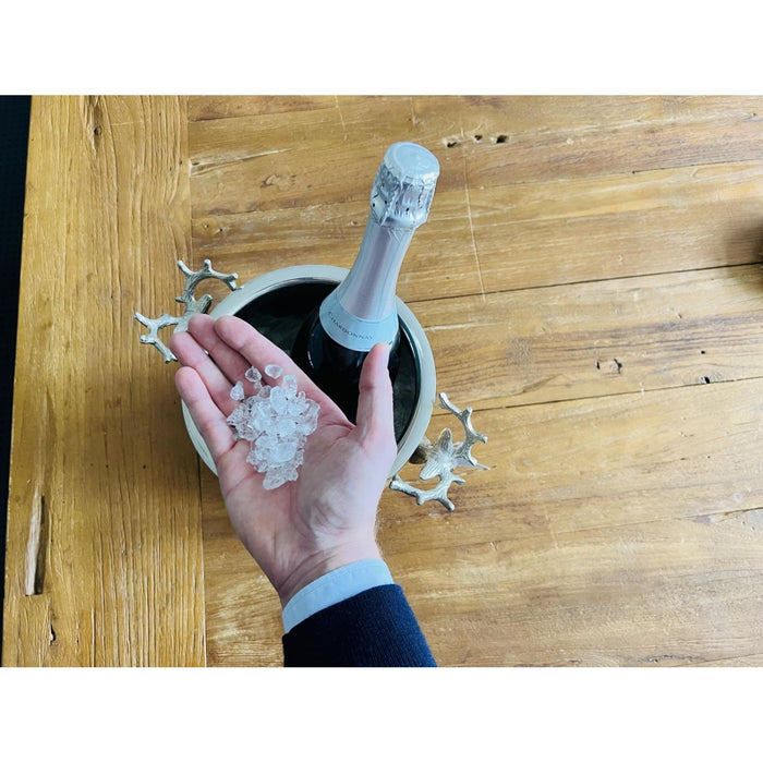 EDZARD Eiswürfel Crushed Ice 4-10 mm,1 kg