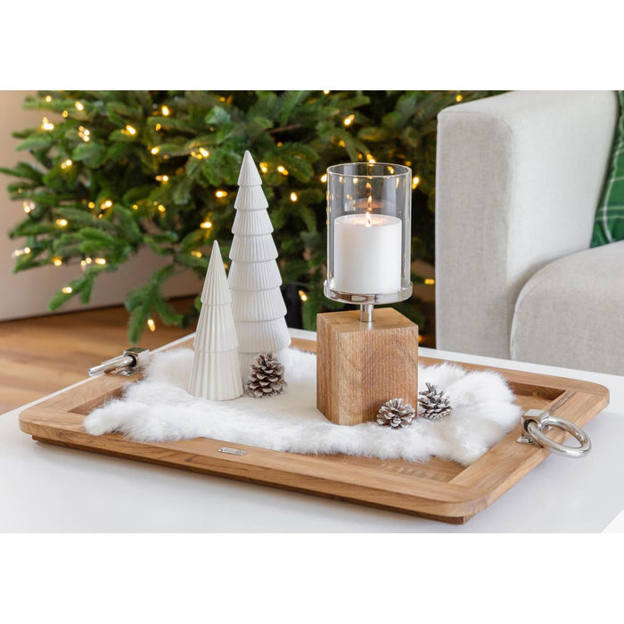 EDZARD Kiefernzapfen Pit 50-90 mm weiß, 600ml