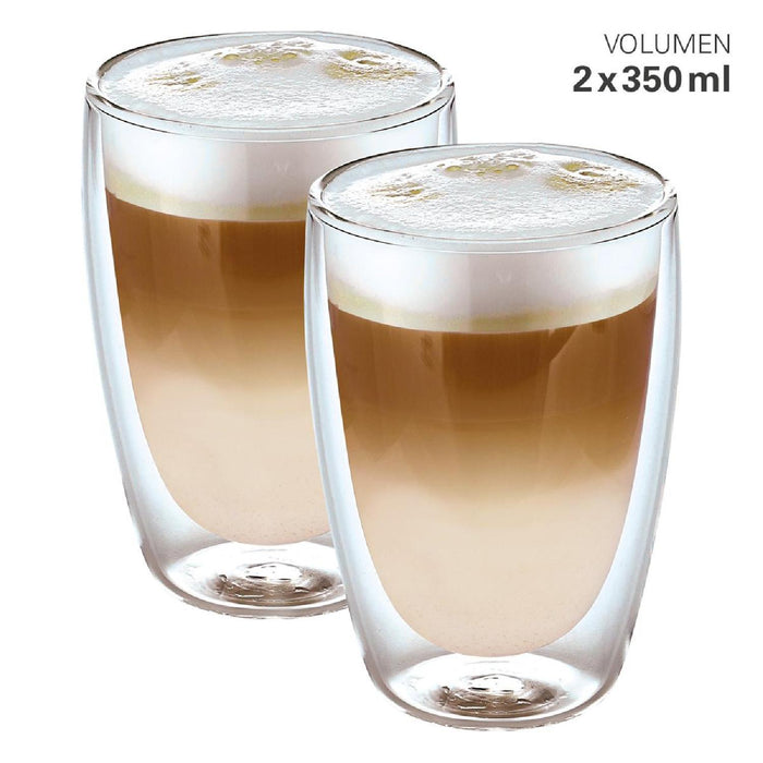 Gläser doppelwandig XL 350 ml Set 2