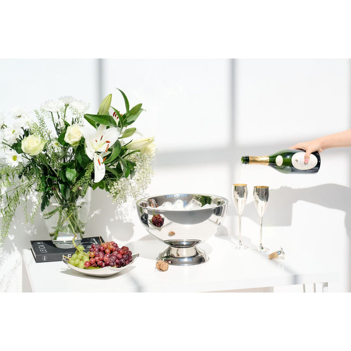 EDZARD Sektkühler Cadiz fein gehämmert Ø 32 cm