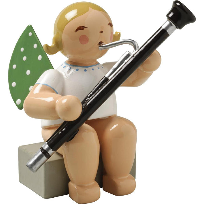 Wendt & Kühn Engel mit Fagott, sitzend