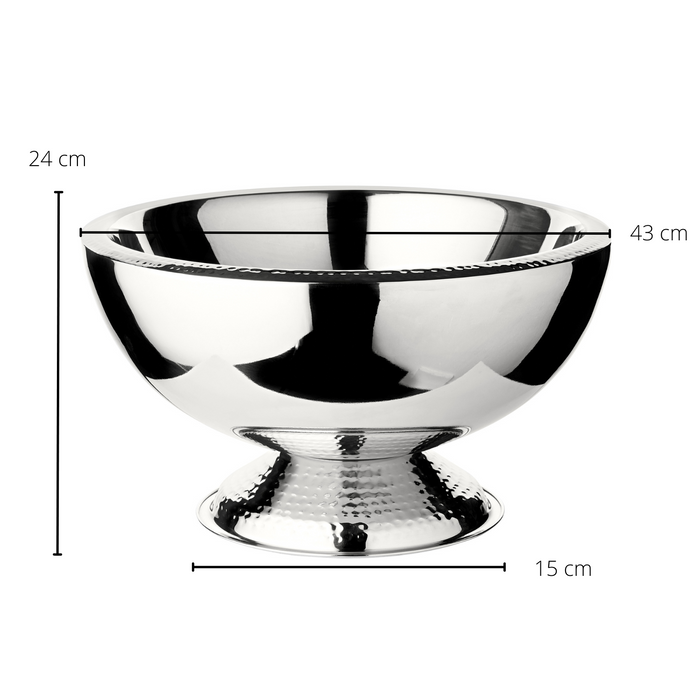 EDZARD Sektkühler Till geh. am Rand Ø 43 cm