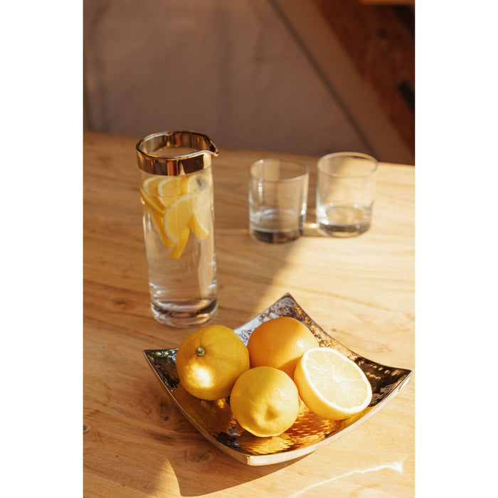 EDZARD Schale Dallas gehämmert 19x19 cm