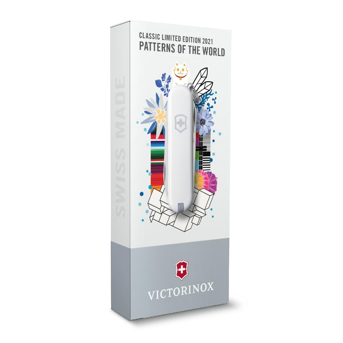 Victorinox CLASSIC LIMITED EDITION 2021, "PATTERNS OF THE WORLD“ Alpine Edelweiss