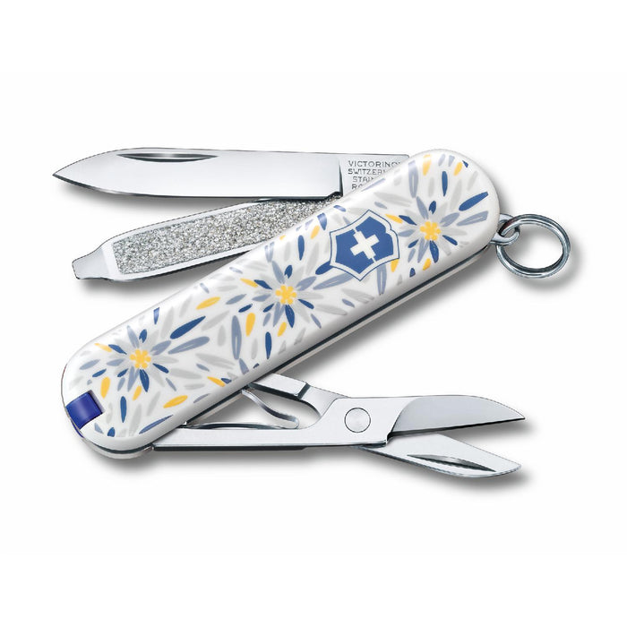 Victorinox CLASSIC LIMITED EDITION 2021, "PATTERNS OF THE WORLD“ Alpine Edelweiss