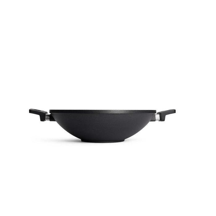 Woll, Nowo Titanium Induction Set, Guss-Wok, SG Ø 36 cm, 11 cm hoch mit Deckel in Box