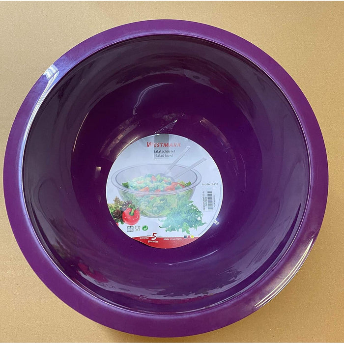 Westmark Salatschüssel Trendig Lila 5,5l Ideal für die Grillparty !!