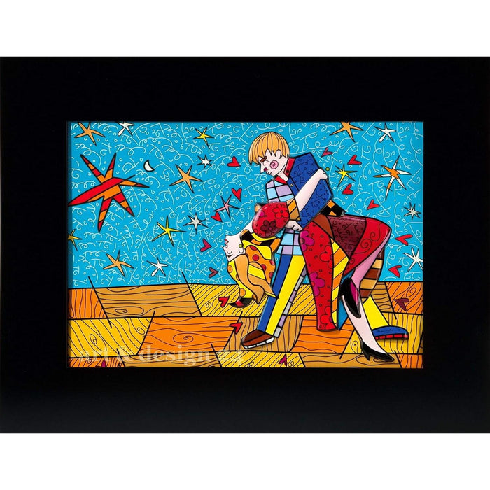 Goebel Pop Art Hollywood Romance - Reliefbild Bunt