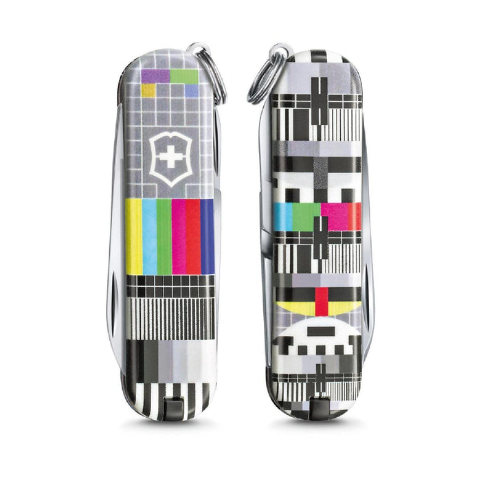 Victorinox CLASSIC LIMITED EDITION 2021, "PATTERNS OF THE WORLD“ Retro TV