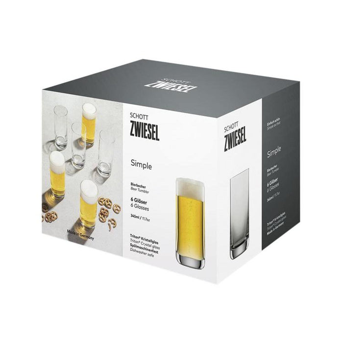 SCHOTT ZWIESEL SCZ Bierglas Simple 6er Set
