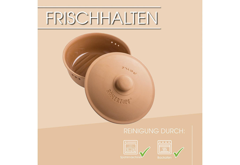 Brot-Frische-Topf rund terrac.