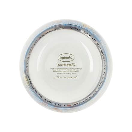 Goebel James Rizzi Summer in the City Windlicht